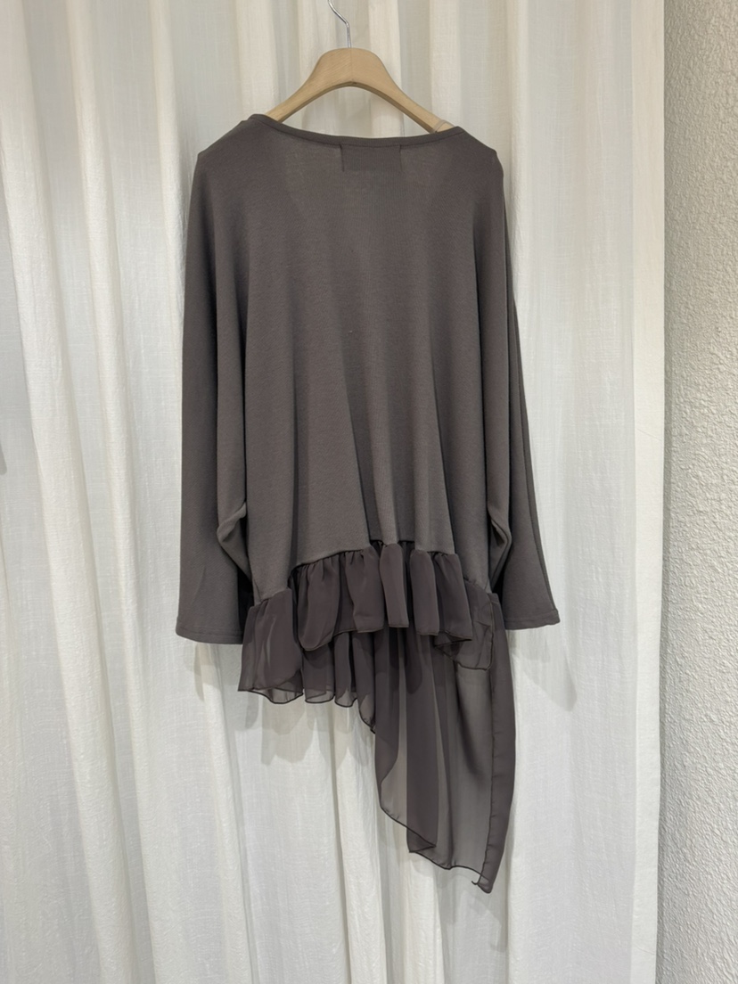 COKKIRI東大門㊣直郵女士新品推薦熱賣時尚長袖T恤雪紡開衫COKKIRI長袖T恤