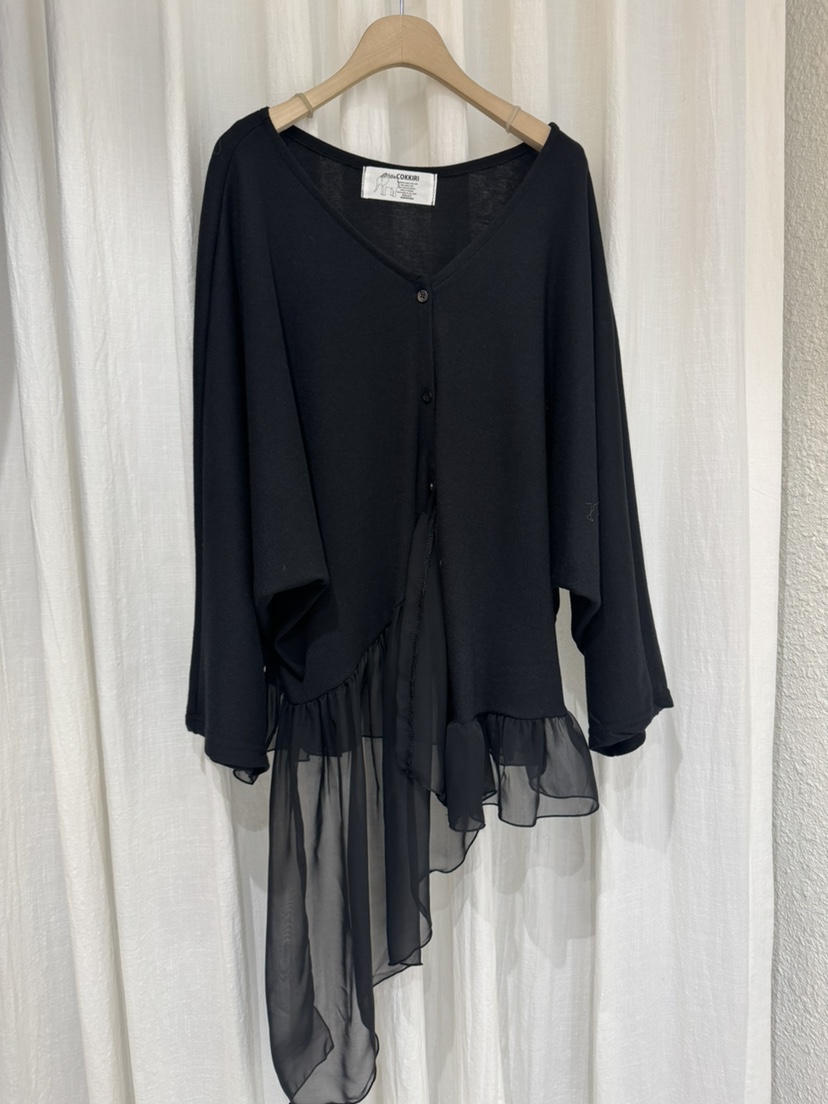 COKKIRI東大門㊣直郵女士新品推薦熱賣時尚長袖T恤雪紡開衫COKKIRI長袖T恤圖色3