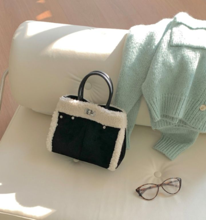 TROUVAILLE韓國代購㊣女士新品時尚熱賣25秋冬休閑單肩斜跨包TROUVAILLE單肩/斜跨包