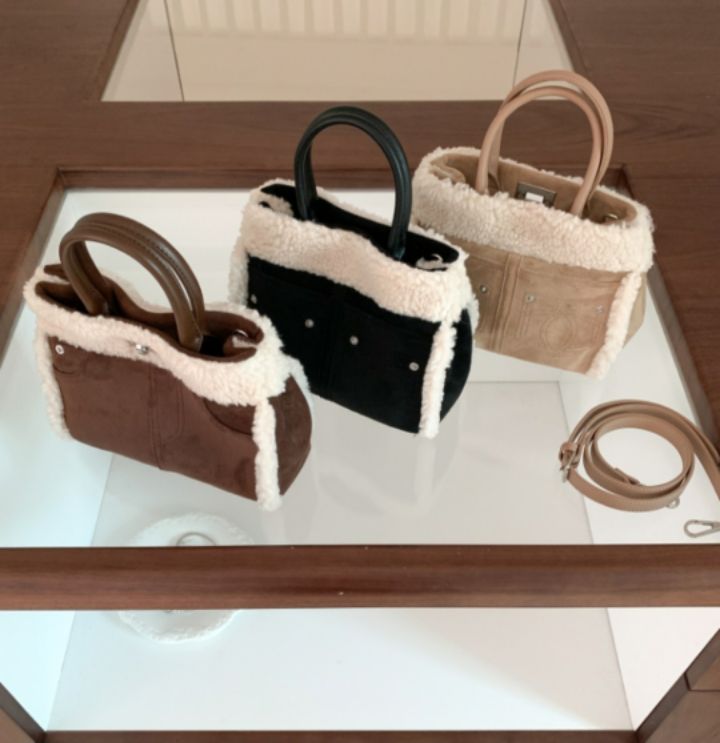 TROUVAILLE韓國代購㊣女士新品時尚熱賣25秋冬休閑單肩斜跨包TROUVAILLE單肩/斜跨包