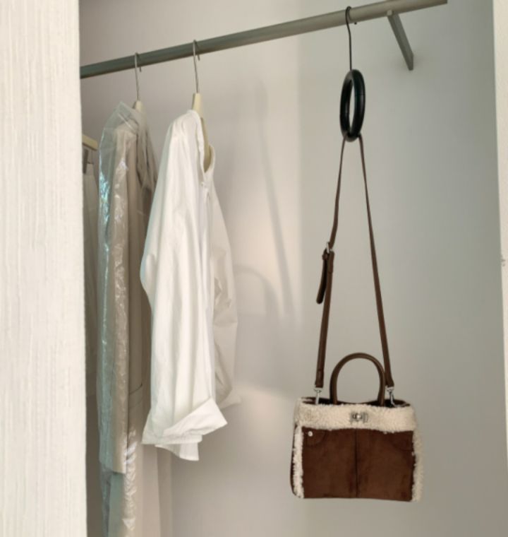 TROUVAILLE韓國代購㊣女士新品時尚熱賣25秋冬休閑單肩斜跨包TROUVAILLE單肩/斜跨包圖色3