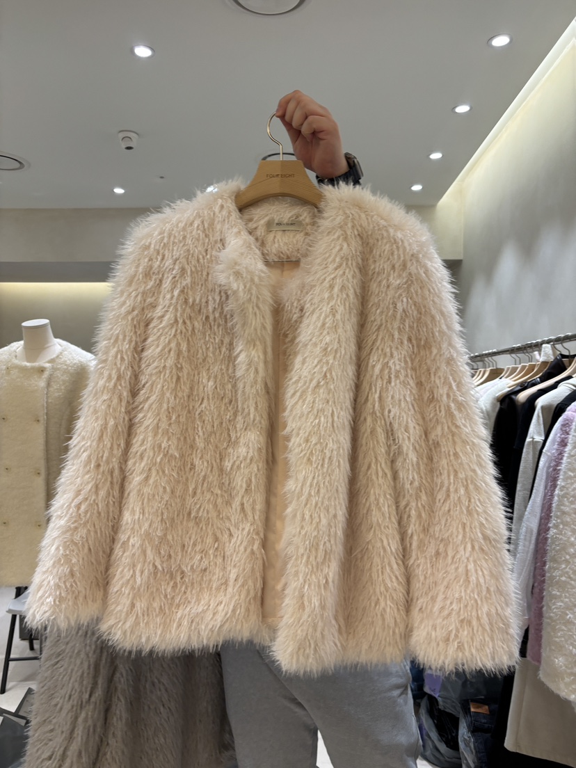 FOUREIGHT韓國代購㊣女裝新款時尚推薦職業25秋冬休閑人氣夾克FOUR EIGHT夾克圖色2