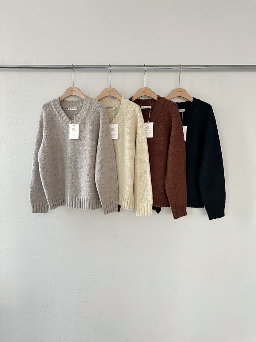 2ND GATE東大門㊣直郵女裝新品25秋冬人氣休閑職業時尚針織衫2ND GATE針織衫