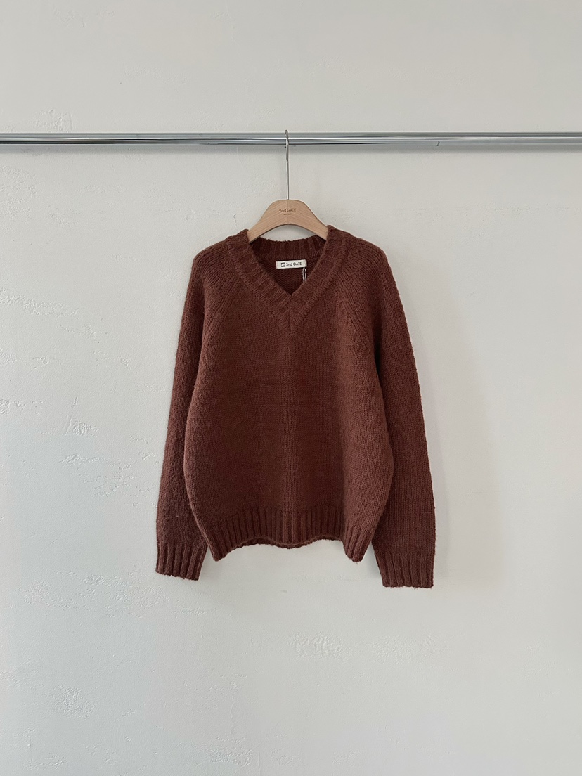 2ND GATE東大門㊣直郵女裝新品25秋冬人氣休閑職業時尚針織衫2ND GATE針織衫圖色3