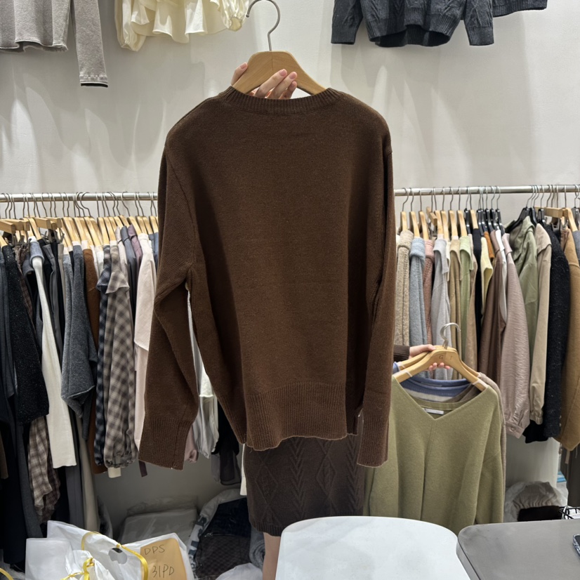 G.I-L東大門㊣代購女士新款時尚職業25秋冬人氣針織衫SaleG.I-L針織衫