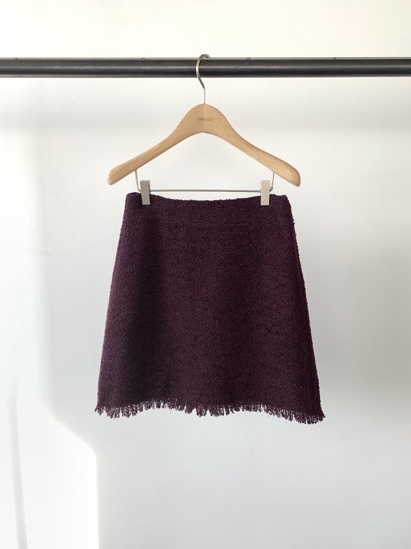 UNDERSON韓國直郵㊣女裝新款25秋冬時尚熱賣推薦休閑人氣短裙UNDERSON短裙圖色1