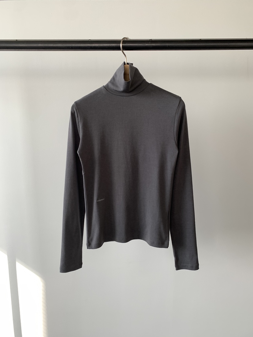 UNDERSON韓國代購㊣女士新款休閑職業推薦25秋冬人氣長袖T恤UNDERSON長袖T恤圖色2