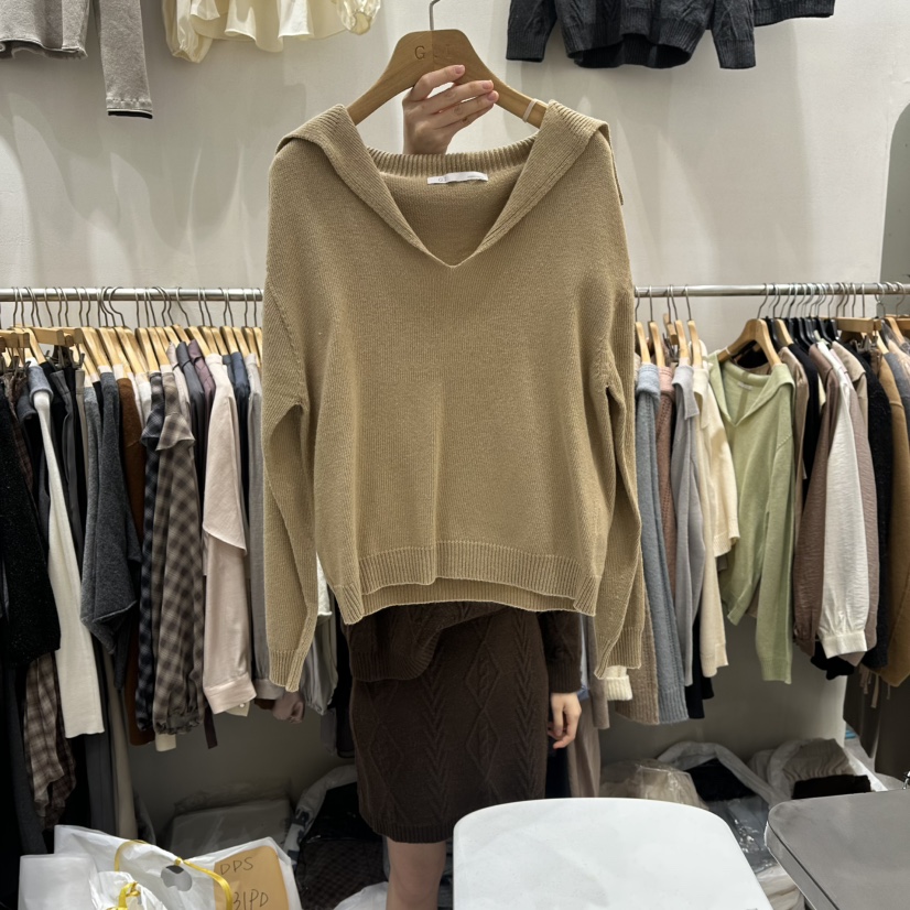 G.I-L東大門㊣實拍女士新款推薦職業時尚人氣熱賣針織衫SaleG.I-L針織衫圖色3