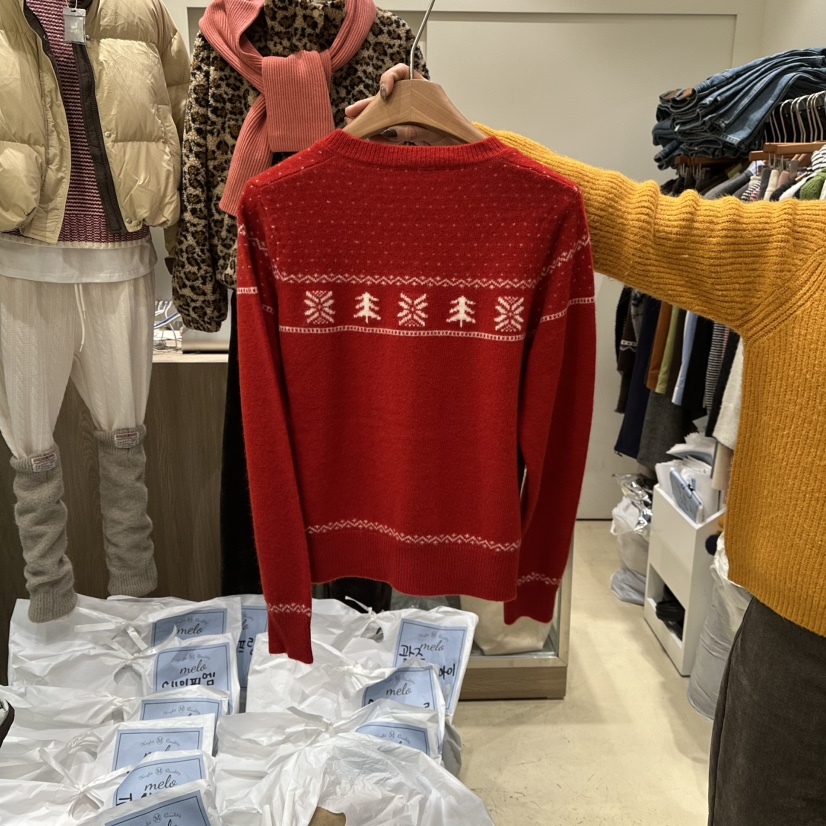 MELO東大門㊣實拍女裝新款熱賣人氣職業時尚25秋冬毛衣羊毛衫MELO毛衣