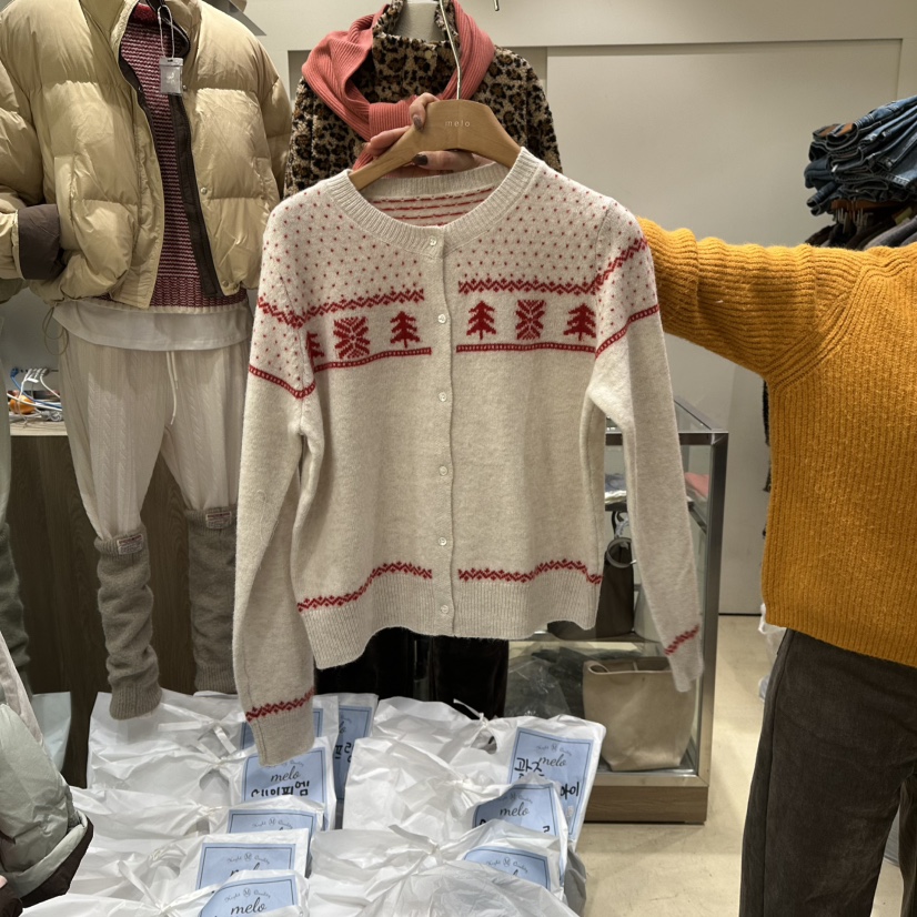 MELO東大門㊣實拍女裝新款熱賣人氣職業時尚25秋冬毛衣羊毛衫MELO毛衣圖色1