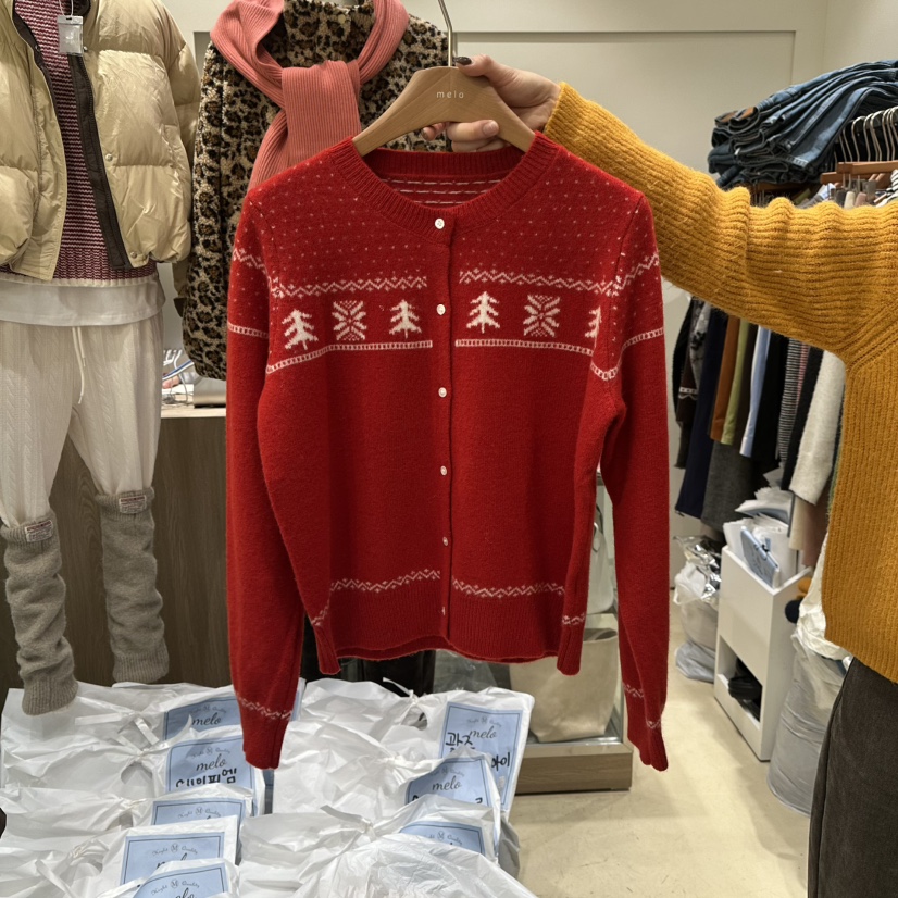 MELO東大門㊣實拍女裝新款熱賣人氣職業時尚25秋冬毛衣羊毛衫MELO毛衣圖色3