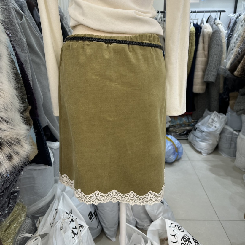 EGG IS東大門㊣實拍女士新品人氣半身裙中短裙不含配飾加絨EGG IS半身裙/中短裙