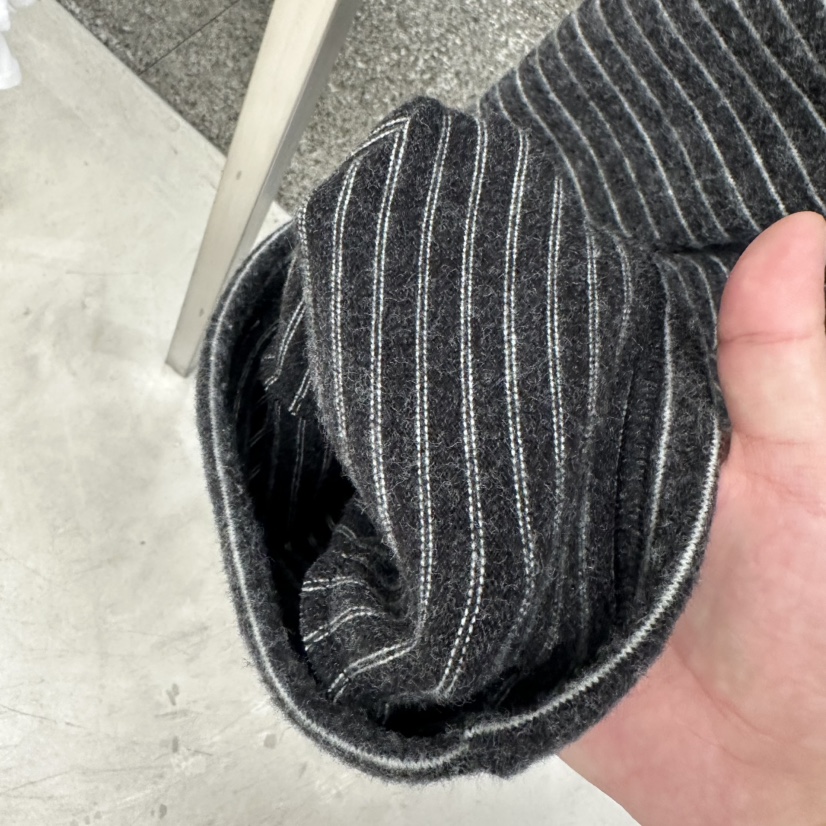 NEUTER韓國直郵㊣女裝新品時尚推薦熱賣25秋冬職業休閑褲條紋NEUTER休閑褲