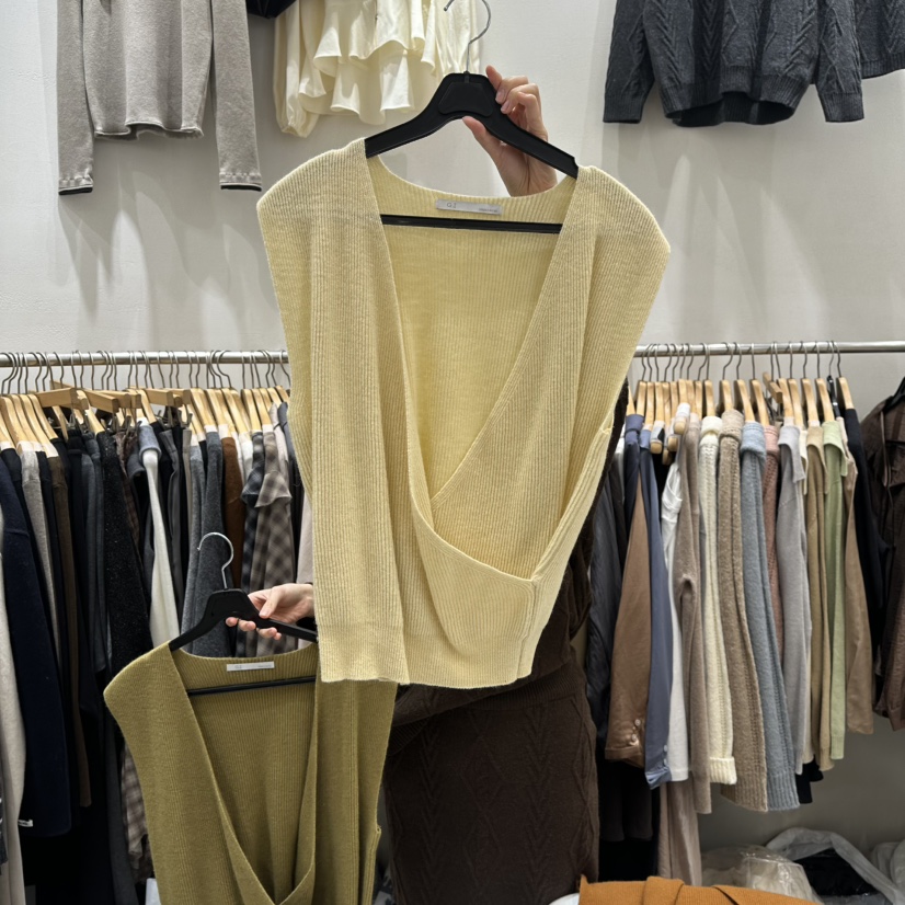 G.I-L東大門㊣直郵女裝新款熱賣人氣休閑職業吊帶背心SaleG.I-L吊帶/背心圖色2