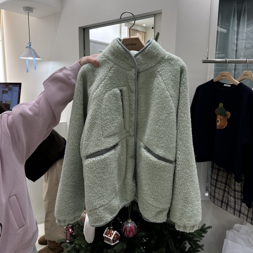 OURMOMENT東大門㊣實拍女士新款休閑熱賣時尚推薦人氣25秋冬夾克OURMOMENT夾克圖色1