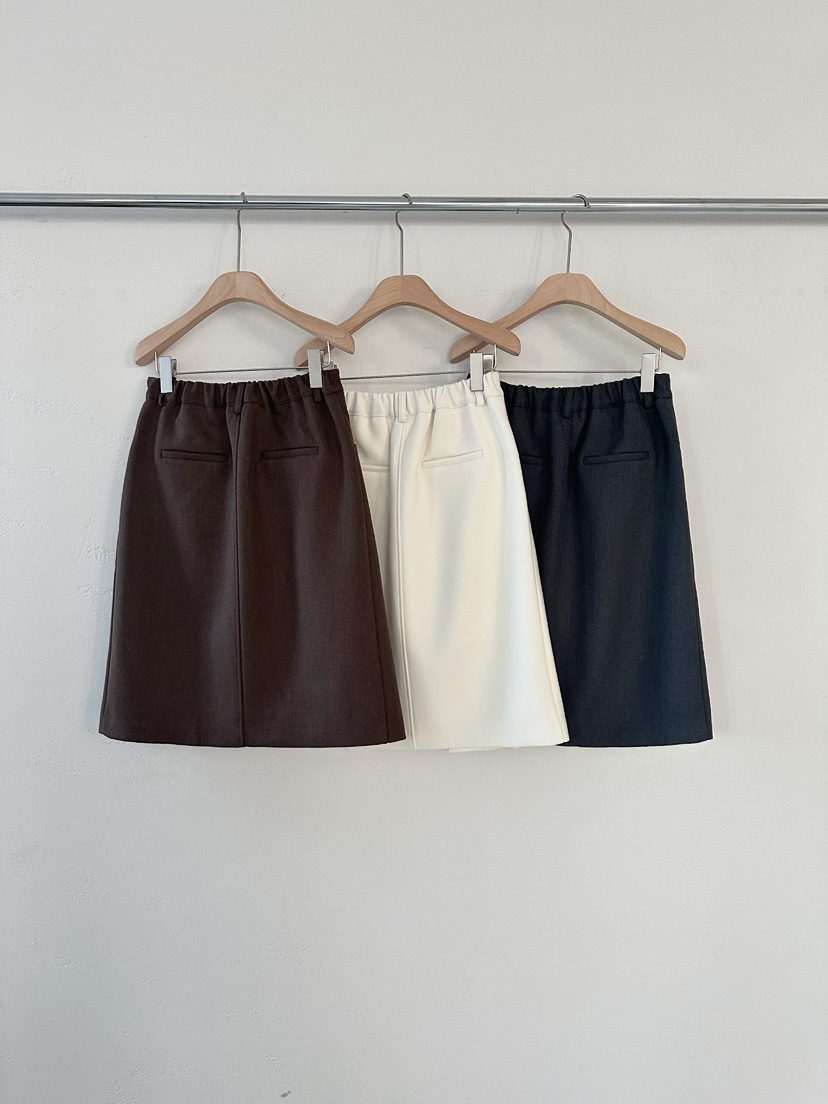 2ND GATE東大門㊣直郵女士新款25秋冬熱賣休閑半身裙中短裙2ND GATE半身裙/中短裙