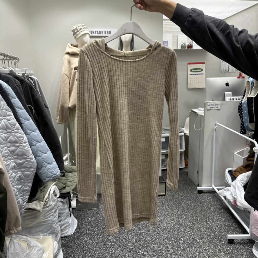 VINTAGE 888韓國代購㊣女裝新款時尚人氣休閑熱賣職業連衣裙VINTAGE888/TRIPLE EIGHT連衣裙圖色2