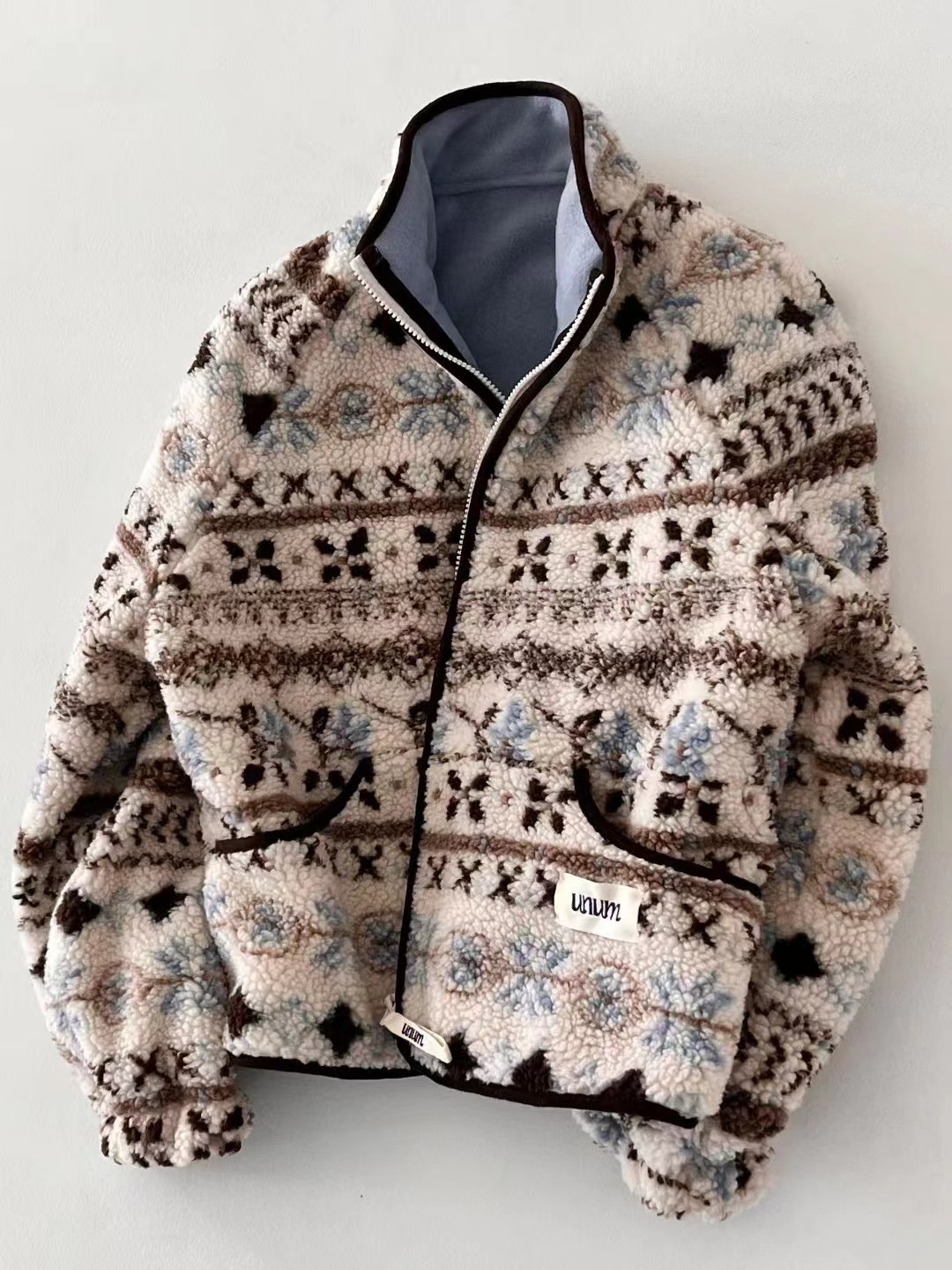 UNUSUALMARKET東大門㊣直郵女裝新款人氣推薦25秋冬時尚夾克UNUM-UNUSUAL MARKET夾克圖色1