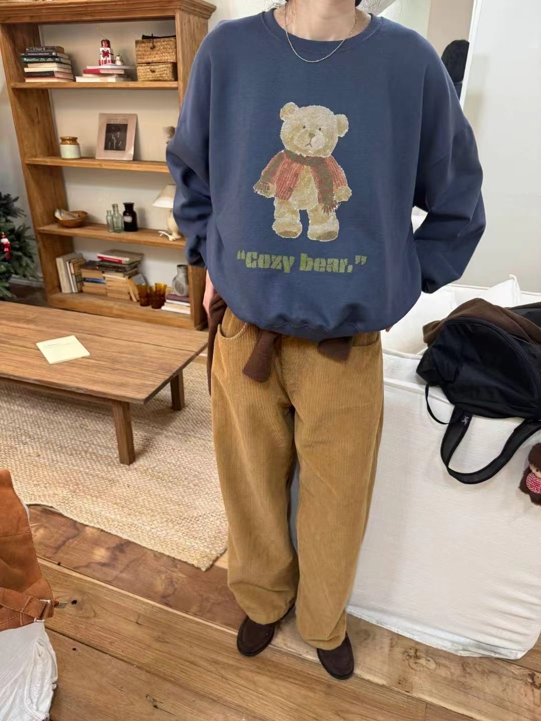 EUN-은-OT東大門㊣直郵女士新款真品休閑推薦衛衣不含披肩EUN-은-OT衛衣