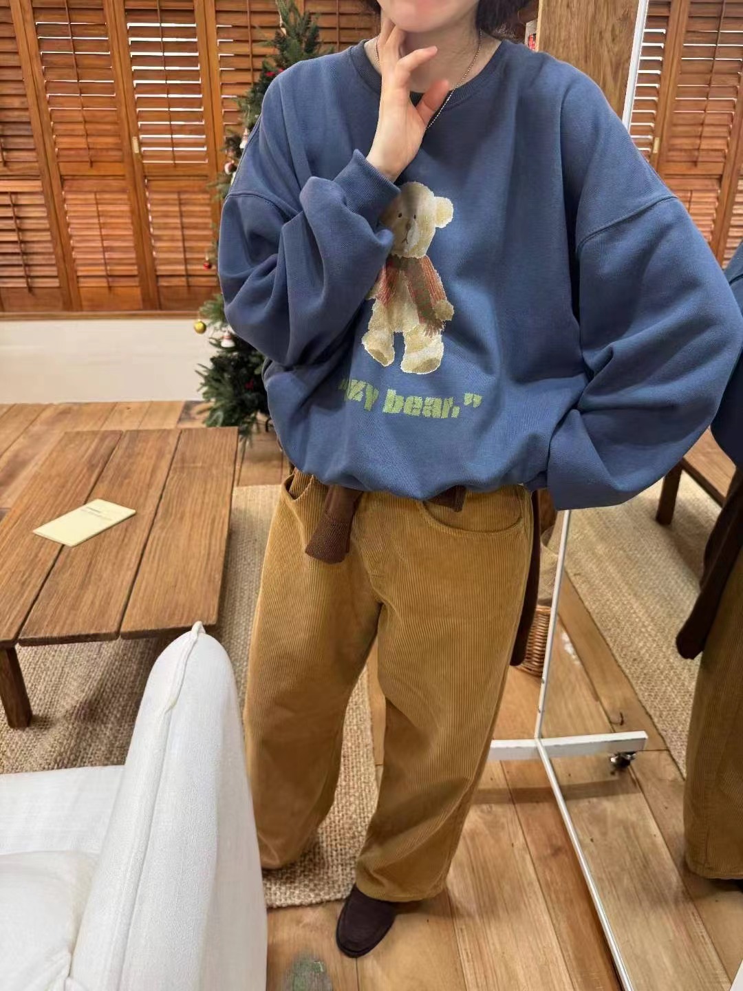 EUN-은-OT東大門㊣直郵女士新款真品休閑推薦衛衣不含披肩EUN-은-OT衛衣