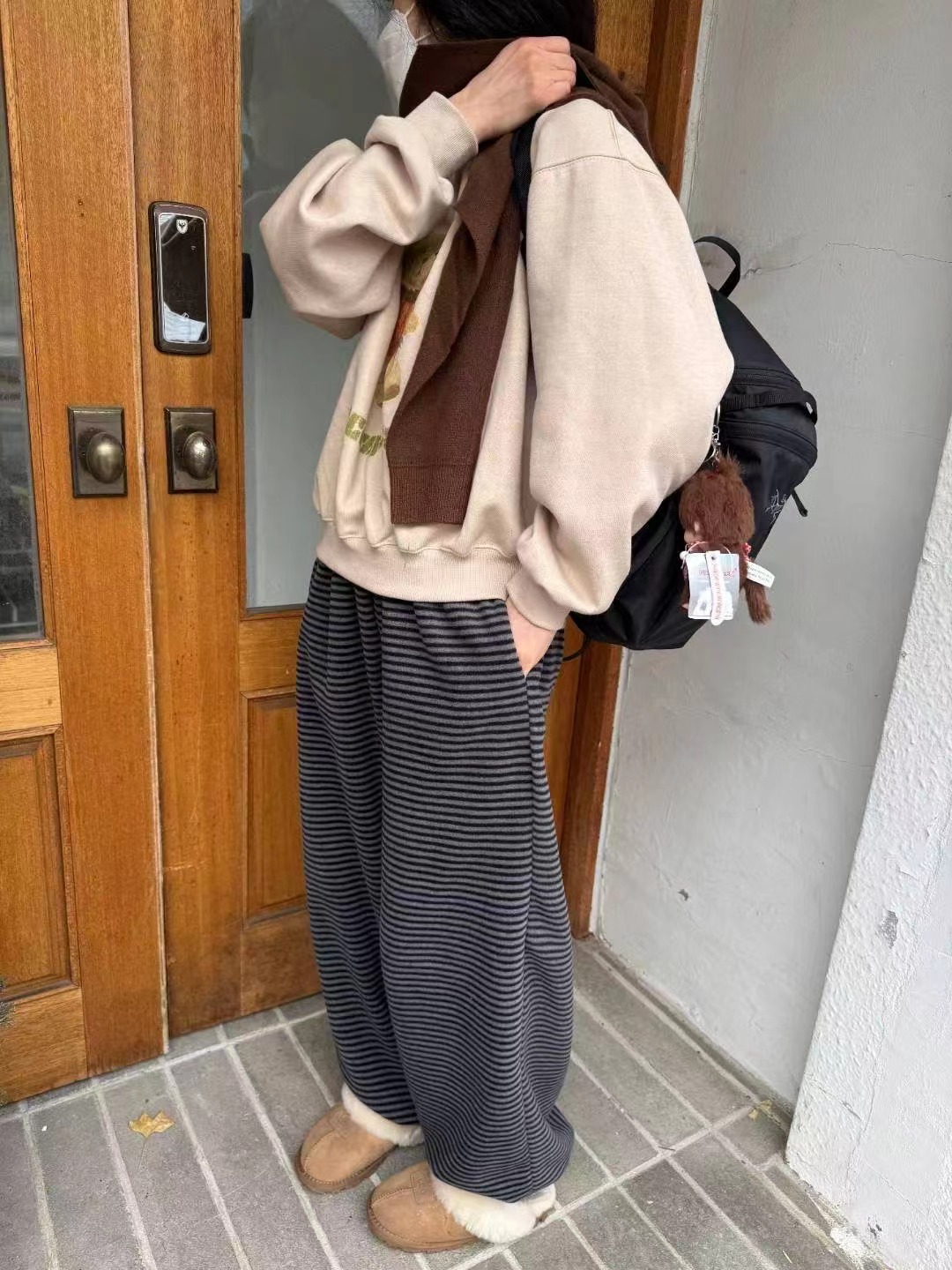 EUN-은-OT東大門㊣直郵女士新款真品休閑推薦衛衣不含披肩EUN-은-OT衛衣