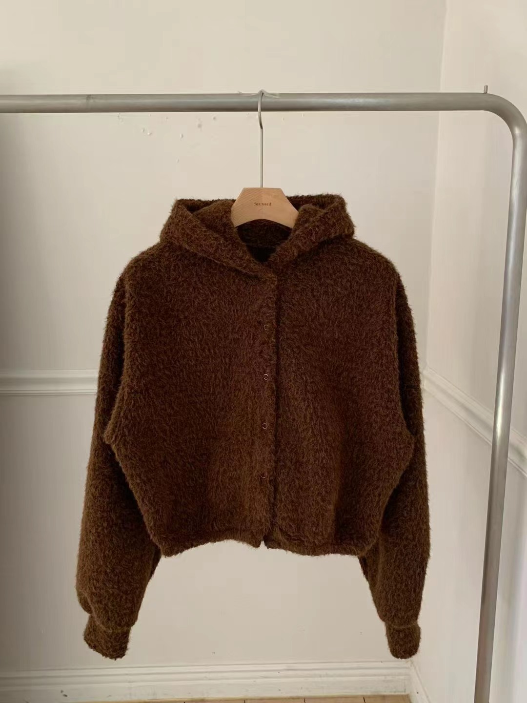 FOR.NEED東大門㊣直郵女裝新款休閑時尚職業推薦人氣25秋冬夾克FOR.NEED夾克圖色2