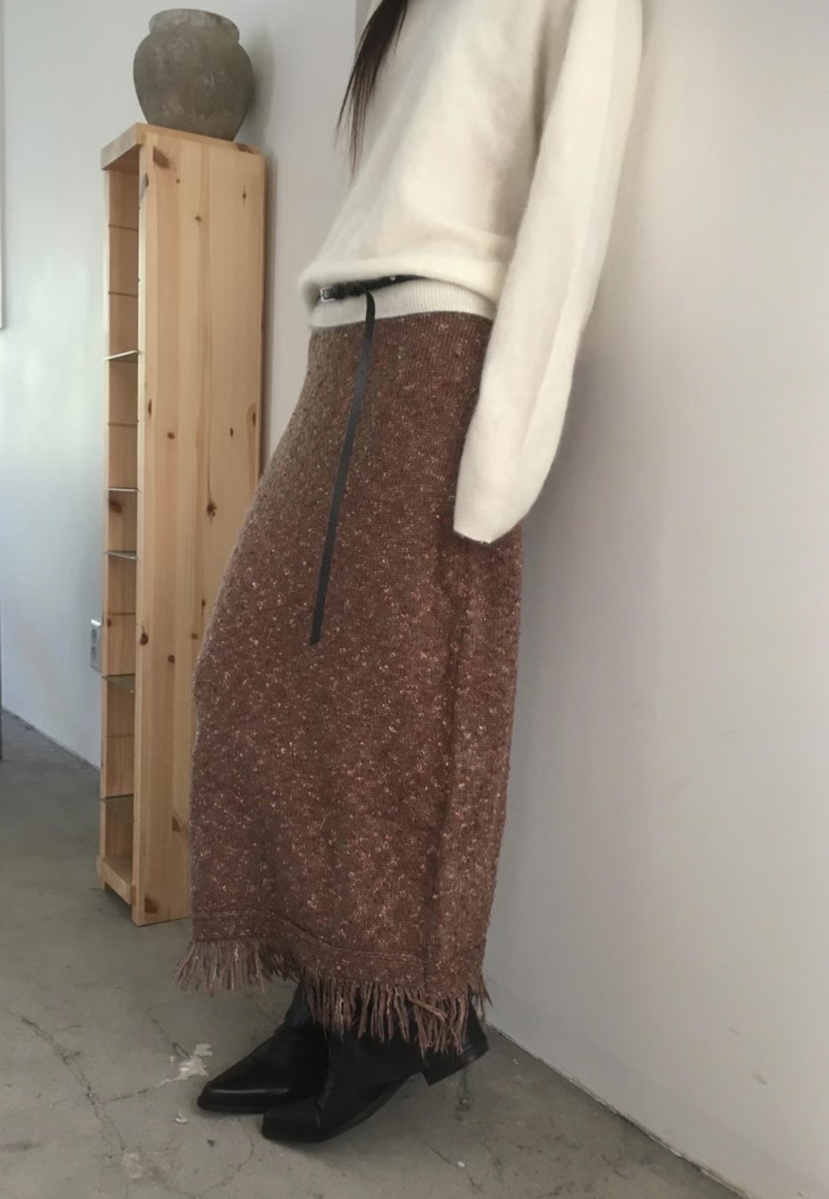 FOREVER YOUNG東大門㊣直郵女裝新品時尚職業休閑真品長裙FOREVER YOUNG長裙圖色1