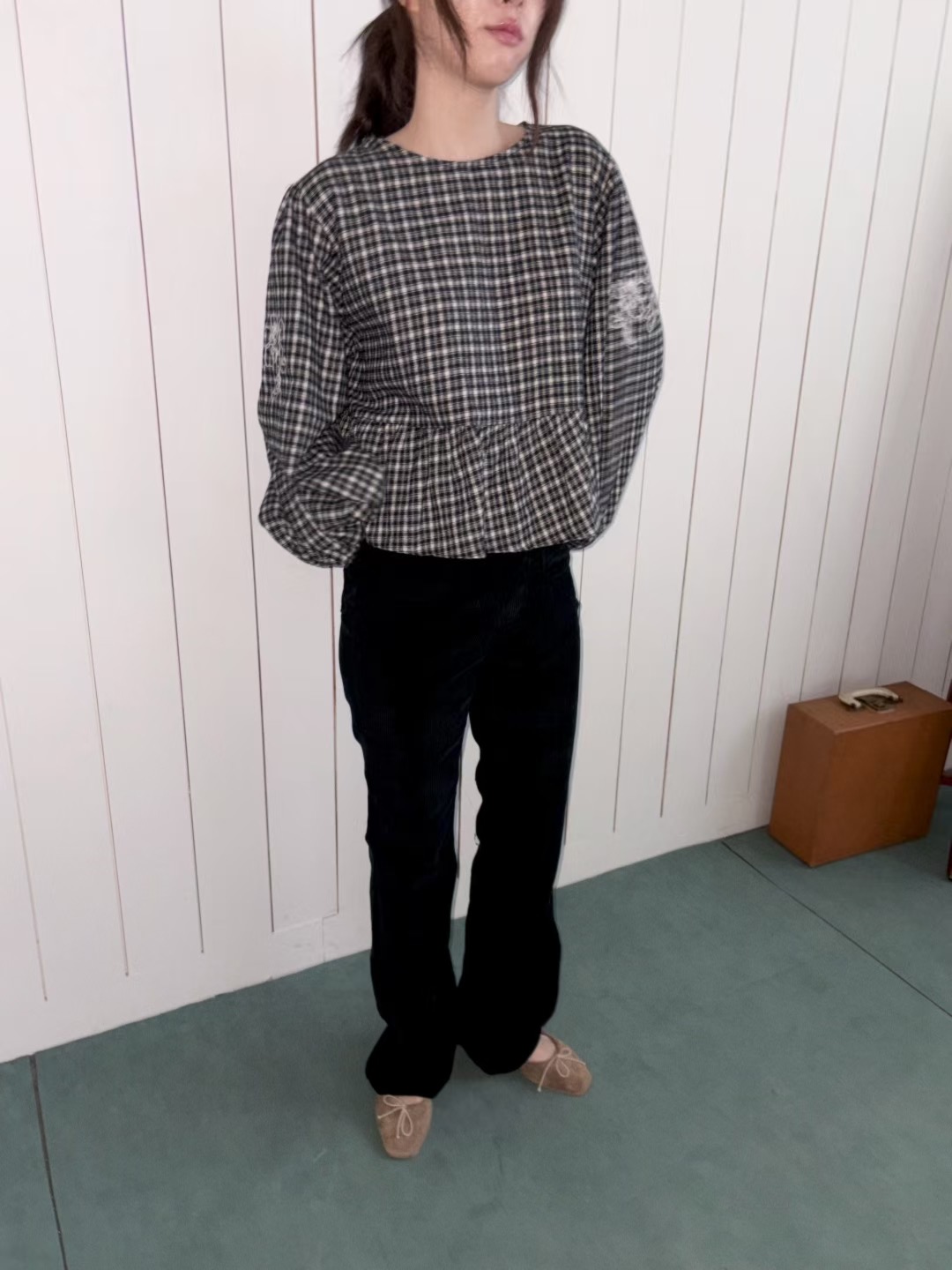 FOREVER YOUNG韓國代購㊣女裝新品職業真品25秋冬熱賣牛仔褲FOREVER YOUNG牛仔褲