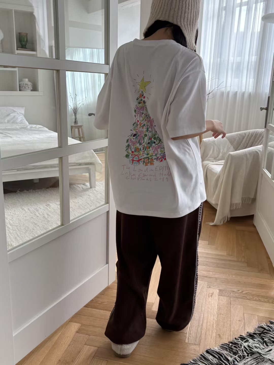 FOREVER YOUNG韓國代購㊣女裝新款職業25秋冬熱賣時尚真品T恤FOREVER YOUNGT恤