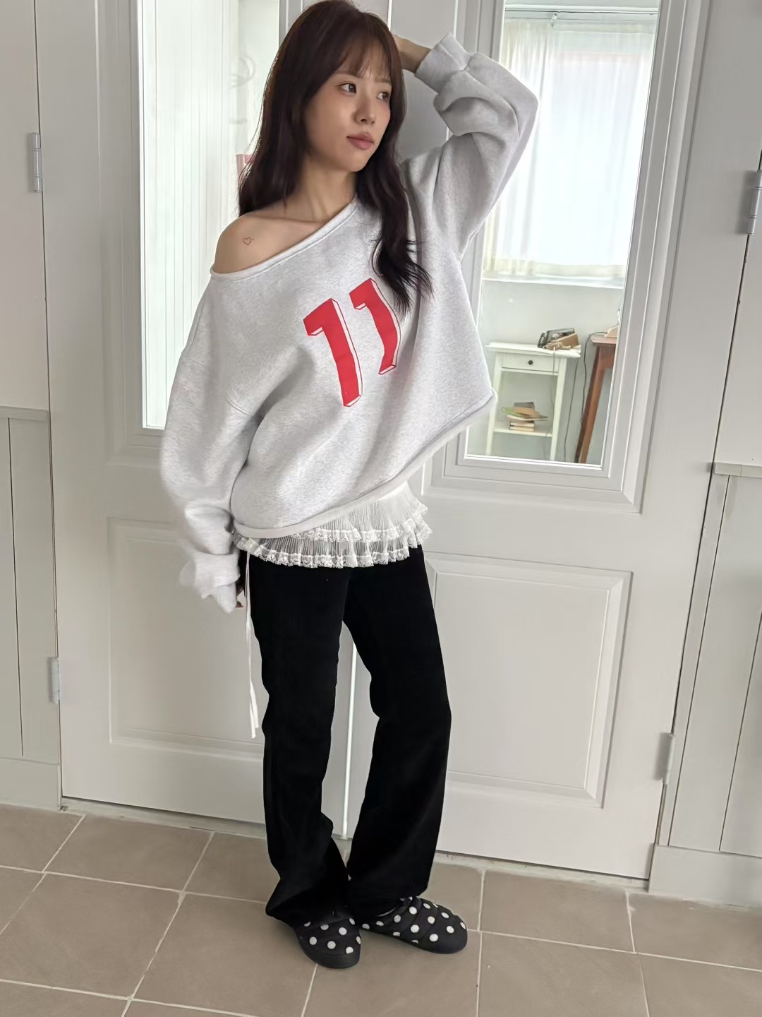 FOREVER YOUNG東大門㊣實拍女士新品人氣職業真品熱賣衛衣FOREVER YOUNG衛衣圖色2