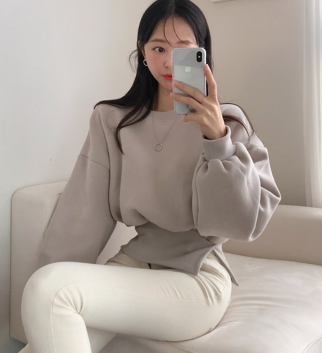 PUDDING東大門㊣直郵女裝新品推薦時尚25秋冬休閑人氣熱賣衛衣PUDDING衛衣圖色3