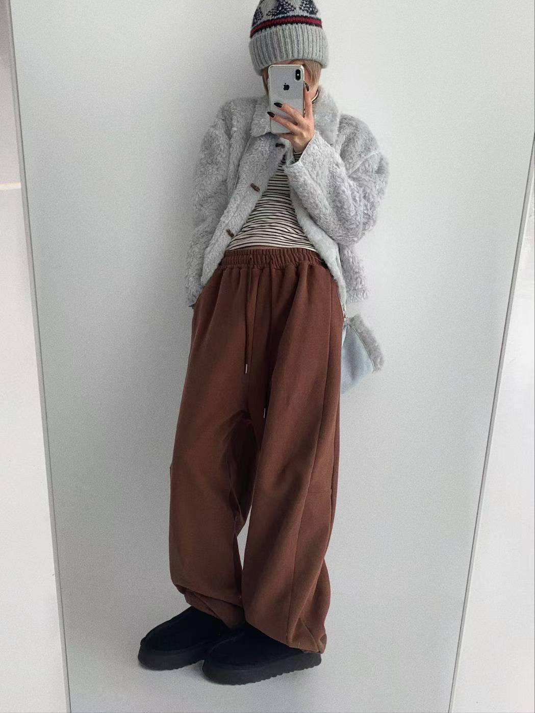 CELEB-셀럽-T韓國直郵㊣女士新品25秋冬休閑職業時尚休閑褲CELEB-T休閑褲圖色3