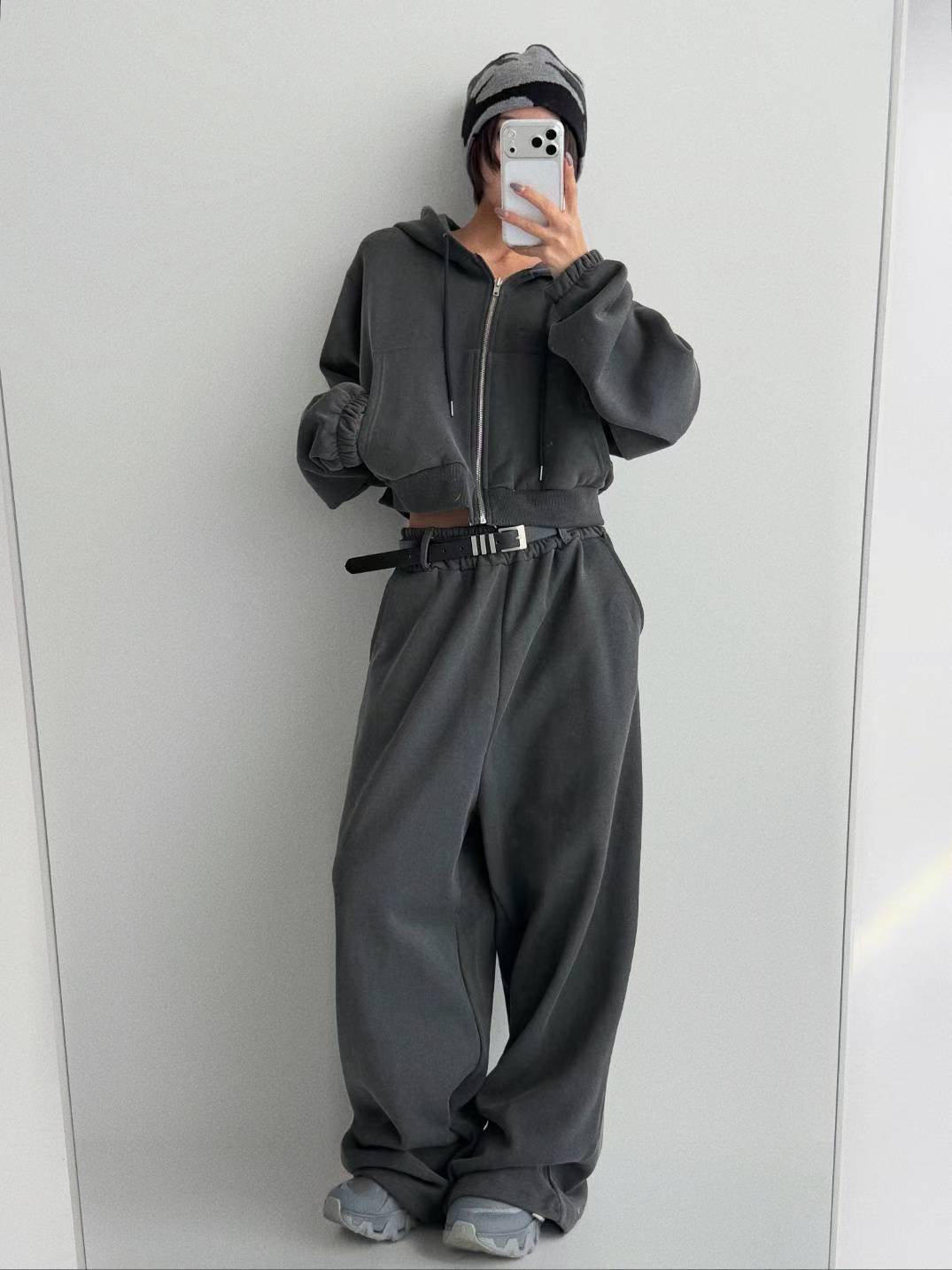 CELEB-셀럽-T東大門㊣實拍女士新品休閑職業套裝不含腰帶CELEB-T套裝圖色3