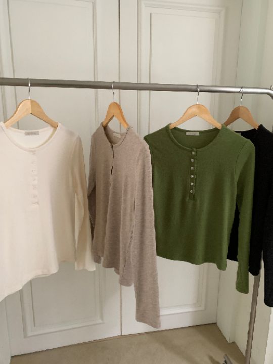 DOIT韓國代購㊣女士新品推薦真品25秋冬職業時尚人氣長袖T恤DOIT長袖T恤