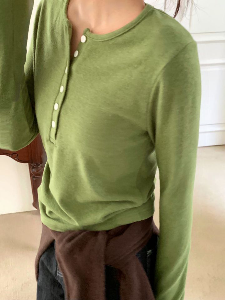 DOIT韓國代購㊣女士新品推薦真品25秋冬職業時尚人氣長袖T恤DOIT長袖T恤