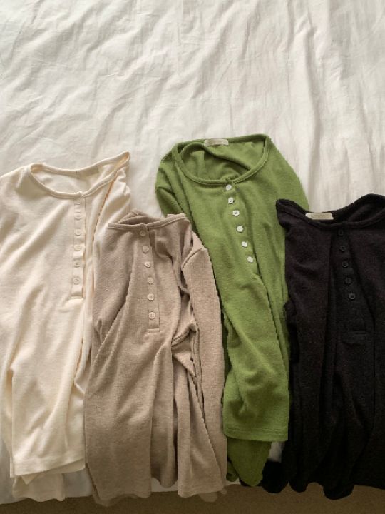 DOIT韓國代購㊣女士新品推薦真品25秋冬職業時尚人氣長袖T恤DOIT長袖T恤