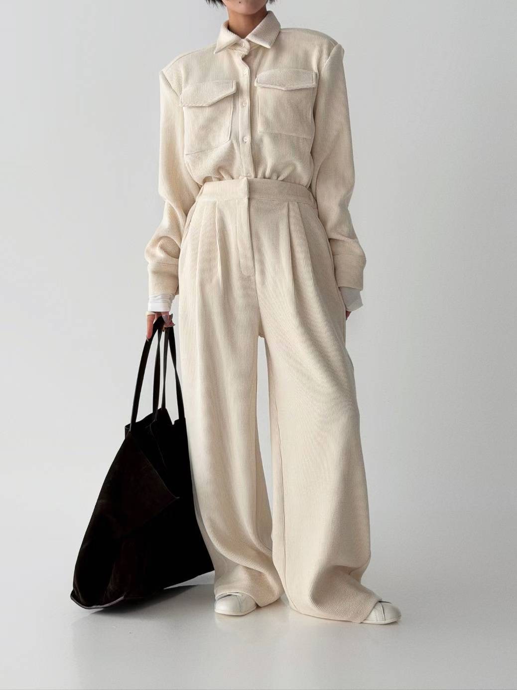 CELEB-셀럽-T東大門㊣代購女裝新款25秋冬套裝不含腰包套裝CELEB-T套裝圖色1