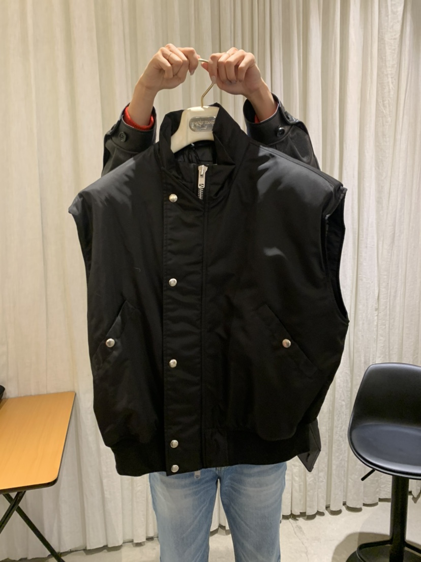 PAPERMOON韓國代購㊣女士新款真品時尚人氣推薦職業馬甲填充paper moon馬甲圖色1