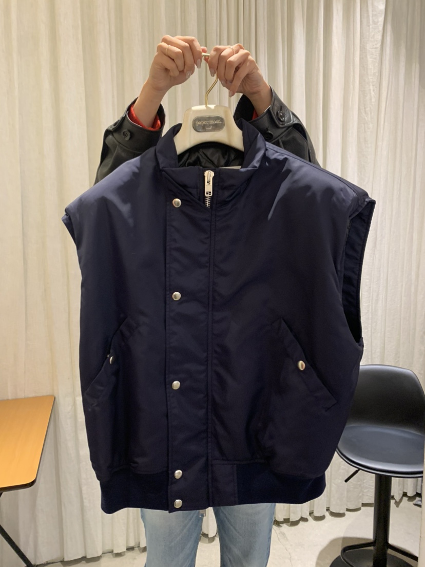 PAPERMOON韓國代購㊣女士新款真品時尚人氣推薦職業馬甲填充paper moon馬甲圖色2