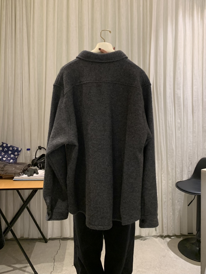 PAPERMOON東大門㊣直郵女士新品休閑熱賣襯衫蕾絲衫羊毛口袋絨paper moon襯衫/蕾絲衫