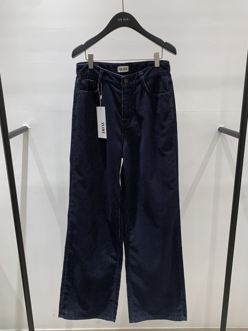 ANOVE東大門㊣實拍女裝新款熱賣人氣時尚休閑推薦休閑褲復古ANOVE休閑褲圖色2