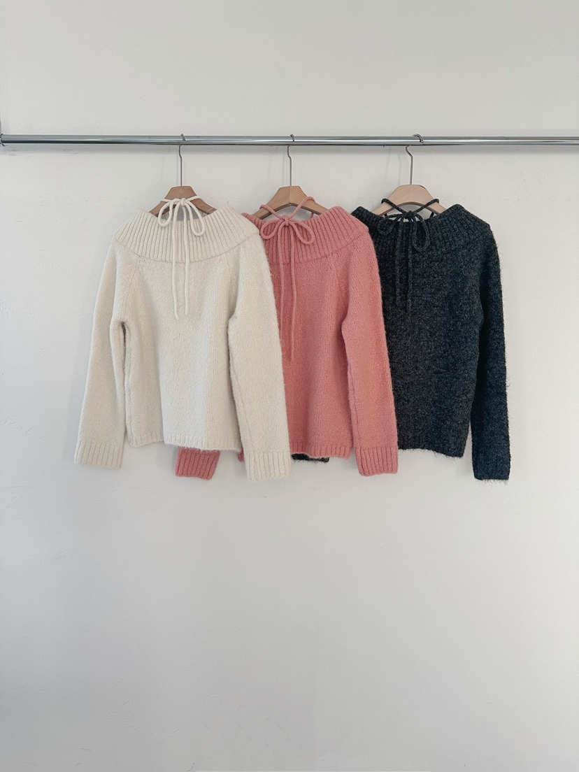 2ND GATE東大門㊣實拍女裝新款25秋冬職業休閑人氣推薦針織衫2ND GATE針織衫