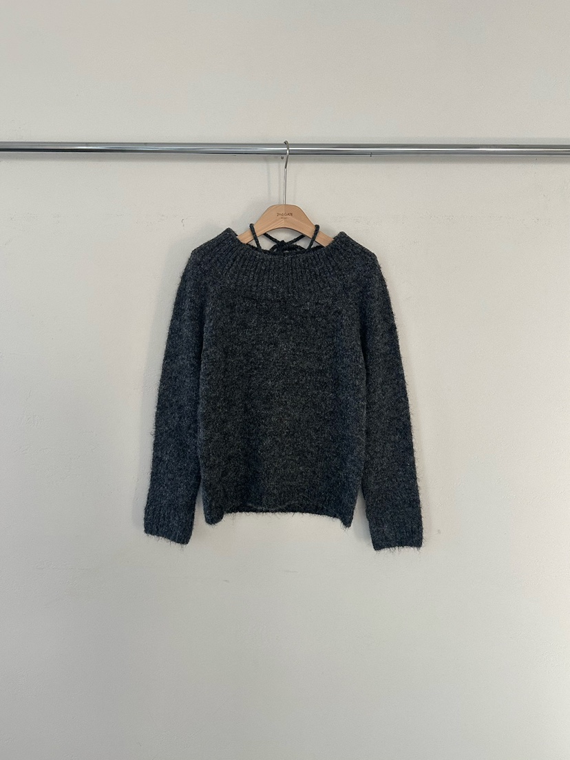 2ND GATE東大門㊣實拍女裝新款25秋冬職業休閑人氣推薦針織衫2ND GATE針織衫圖色3