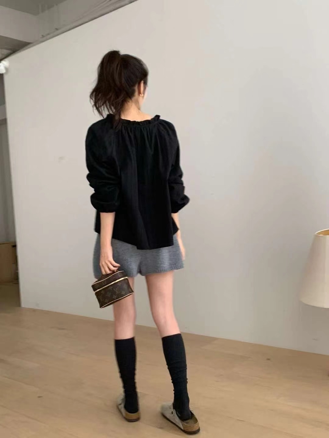 MIELLE-미엘르-OT東大門㊣直郵女裝新品熱賣職業襯衫蕾絲衫MIELLE-미엘르-OT襯衫/蕾絲衫