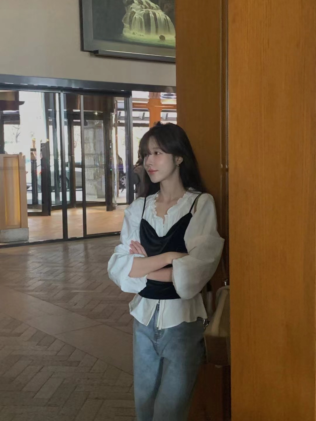 MIELLE-미엘르-OT東大門㊣實拍女士新品時尚吊帶背心不含內搭MIELLE-미엘르-OT吊帶/背心