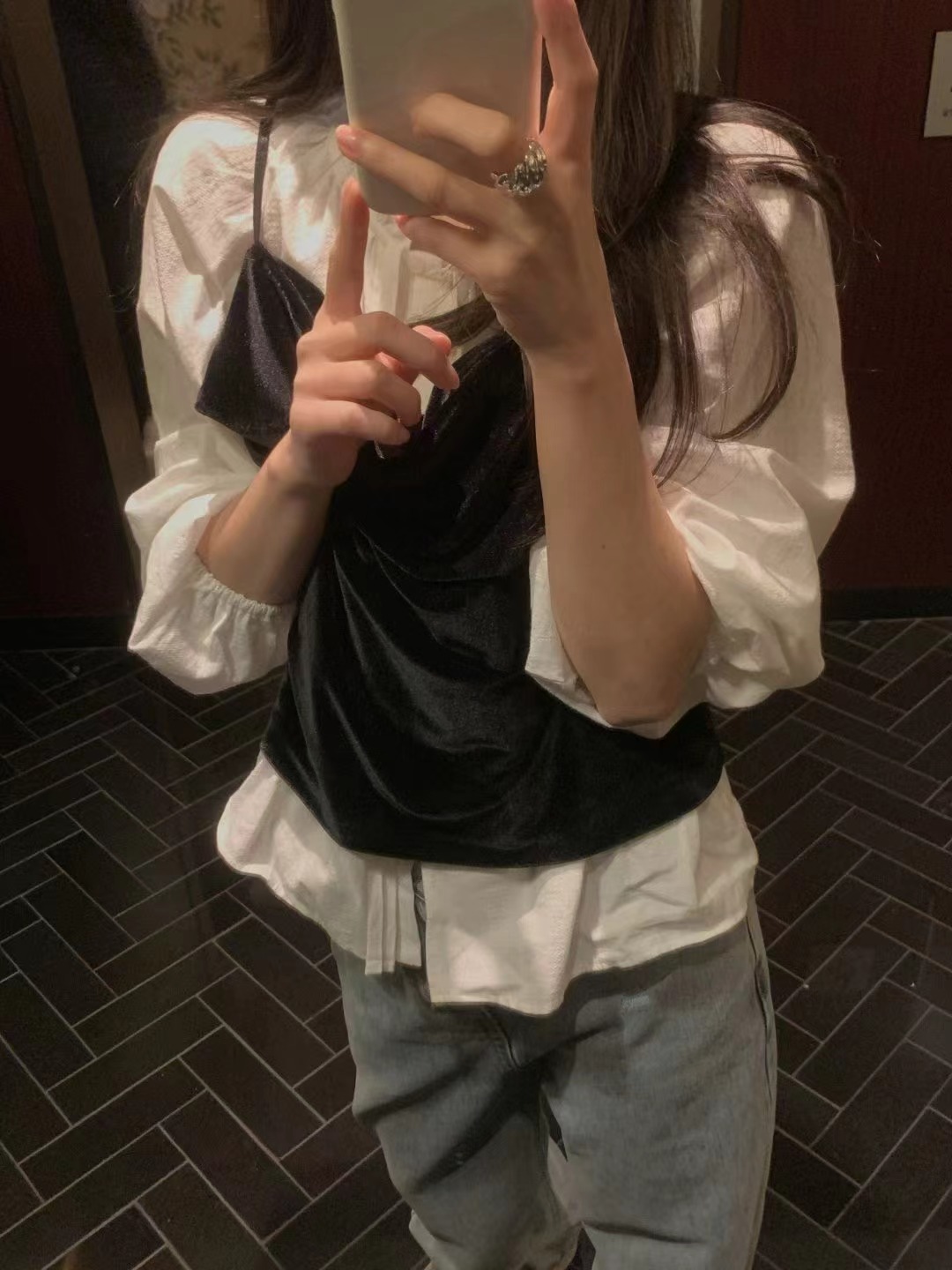 MIELLE-미엘르-OT東大門㊣實拍女士新品時尚吊帶背心不含內搭MIELLE-미엘르-OT吊帶/背心圖色1