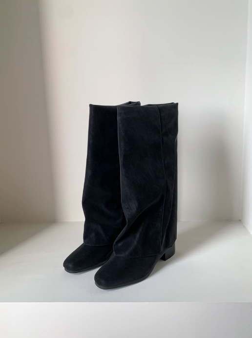 OPPA東大門㊣代購女裝新品25秋冬推薦熱賣真品時尚靴子牛皮OPPA靴子圖色1