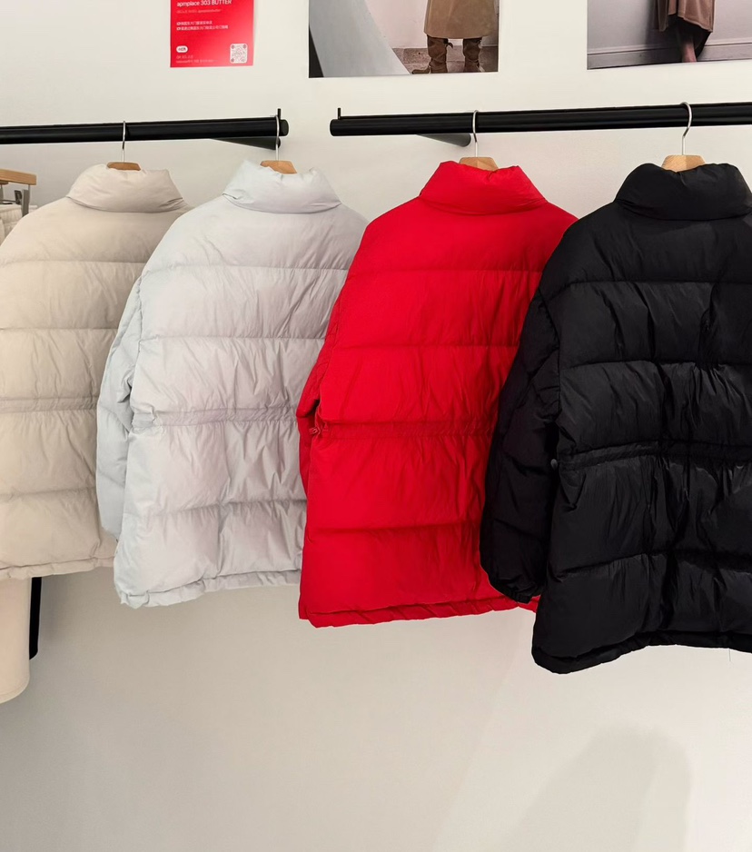 BUTTER-P東大門㊣直郵女裝新款25秋冬時尚人氣短款羽絨服毛皮BUTTER-P短款羽絨服