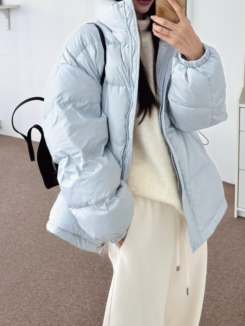 BUTTER-P東大門㊣直郵女裝新款25秋冬時尚人氣短款羽絨服毛皮BUTTER-P短款羽絨服