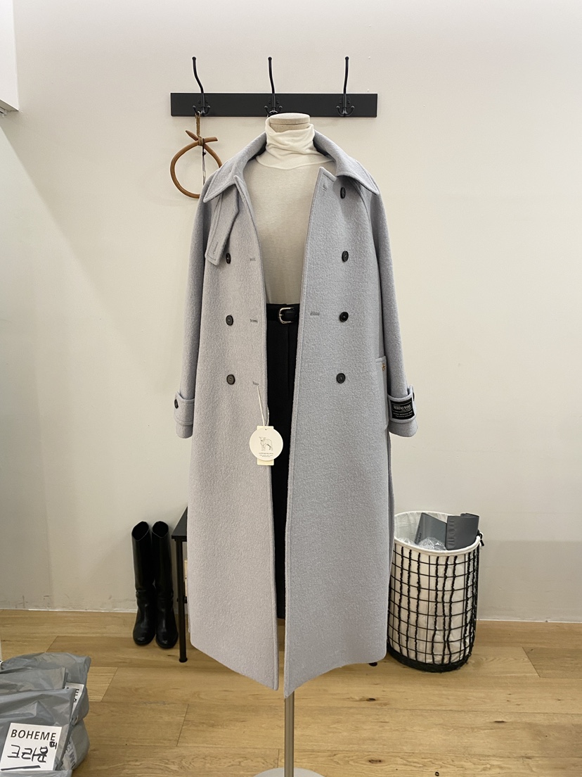 BOHEME韓國代購㊣女裝新款人氣熱賣職業推薦時尚25秋冬長裙羊毛BOHEME長裙